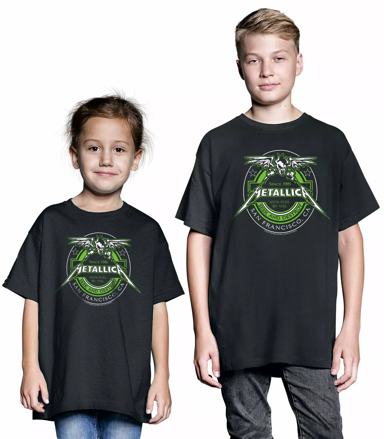 "Metal-Kids - Fuel" T-shirt Zwart Van Metallica - Afbeelding 3