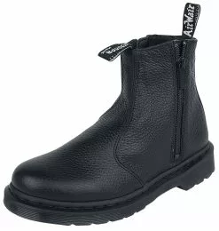 "2976 Zip Black Aunt Sally" Laars Zwart Van Dr. Martens