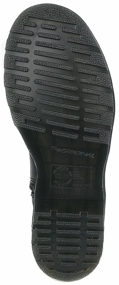 "2976 Zip Black Aunt Sally" Laars Zwart Van Dr. Martens - Afbeelding 5