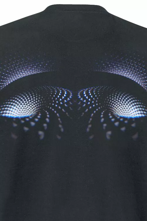 "Double Eye Tunnel" T-shirt Zwart Van Tool - Afbeelding 3