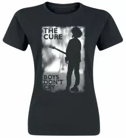 "Boys Don't Cry" T-shirt Zwart Van The Cure