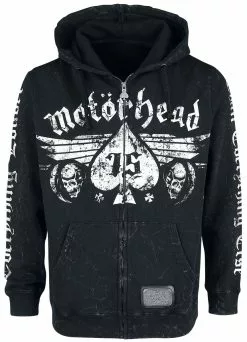 "EMP Signature Collection" Vest Met Capuchon Antraciet Van Motörhead