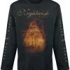 "Human. :||: Nature." Shirt Met Lange Mouwen Zwart Van Nightwish