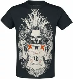 "Miss Memento" T-shirt Zwart Van Böhse Onkelz