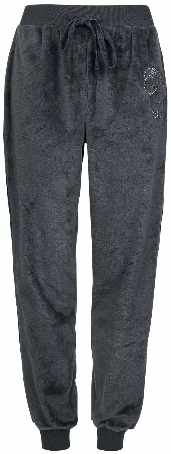 "Grumpy Unicorn - Not A Morning Person" Pyjama Donkergrijs Van Pummeleinhorn - Afbeelding 5