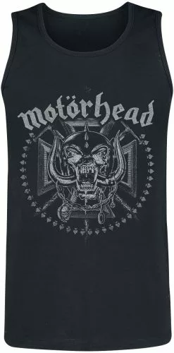 "Iron Cross Sword" Tanktop Zwart Van Motörhead