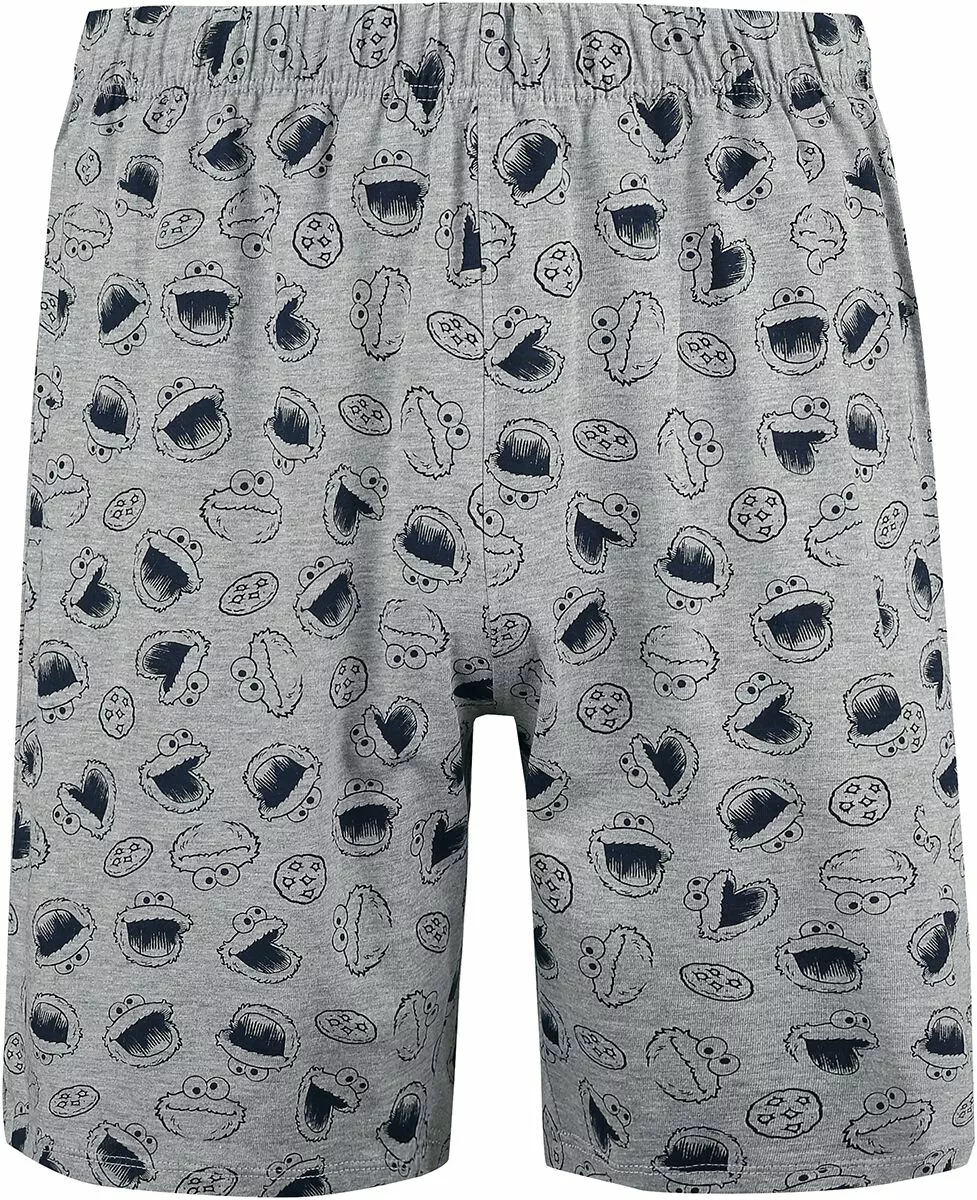 "Cookie Monster" Pyjama Grijs Van Sesame Street - Afbeelding 5