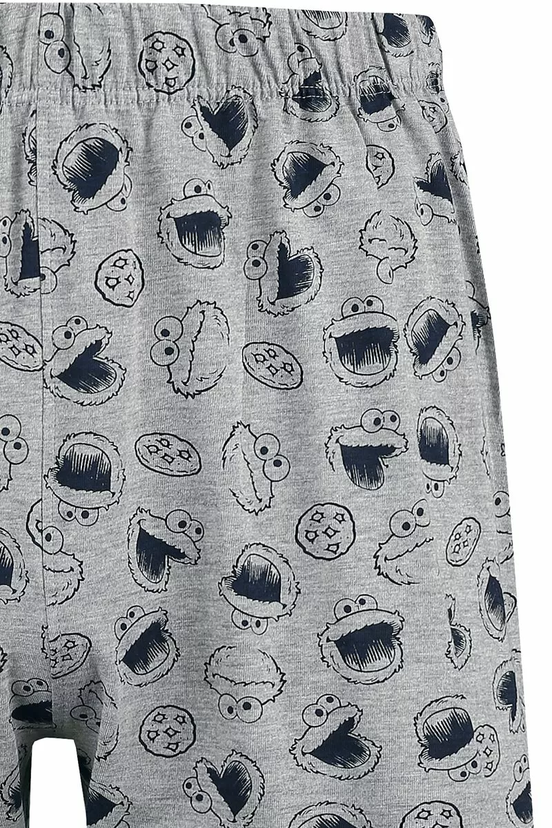 "Cookie Monster" Pyjama Grijs Van Sesame Street - Afbeelding 6