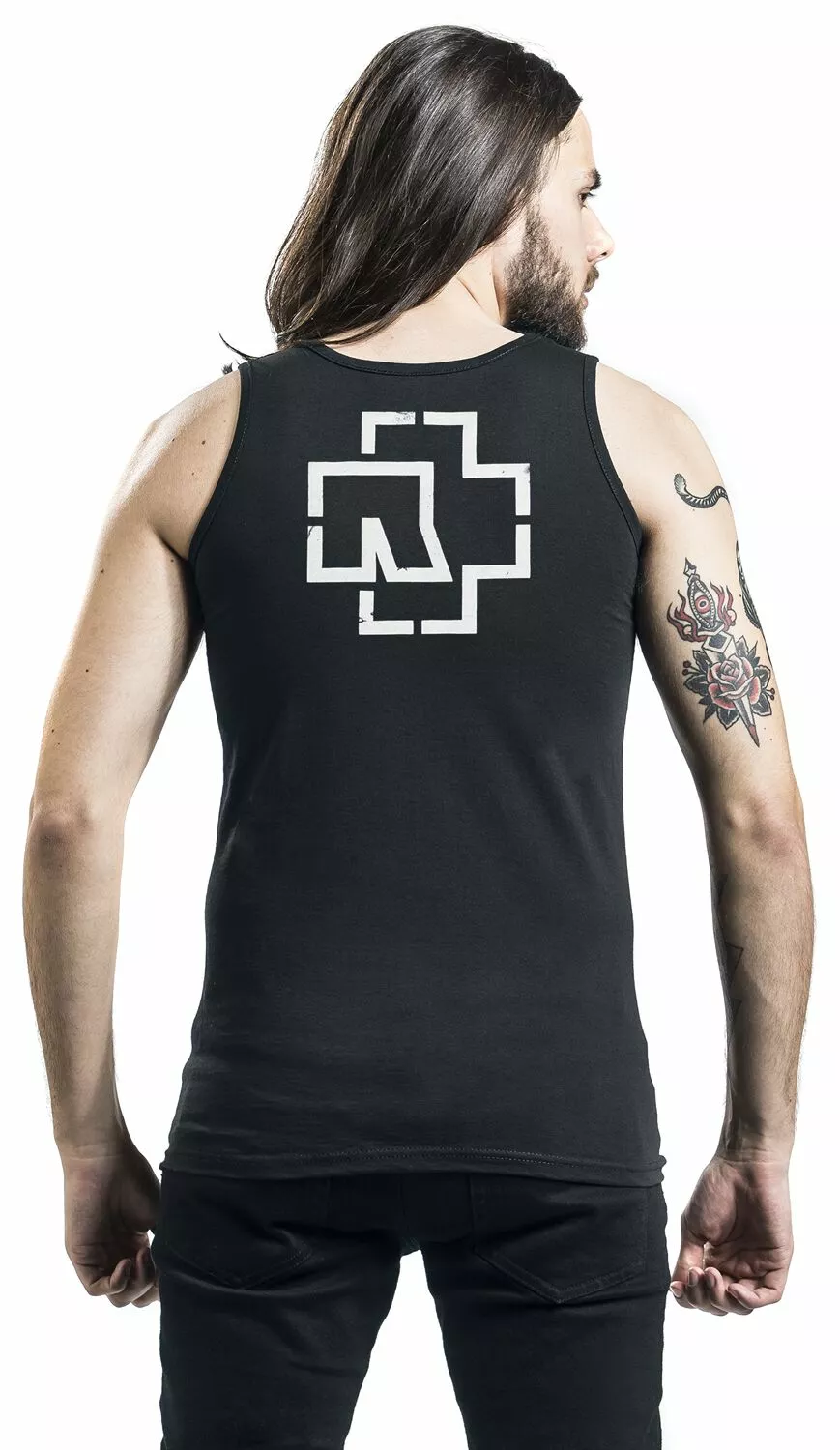"Rammstein" Tanktop Zwart Van Rammstein - Afbeelding 5