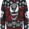 "Face" Christmas Jumper Meerkleurig Van Venom (Marvel)