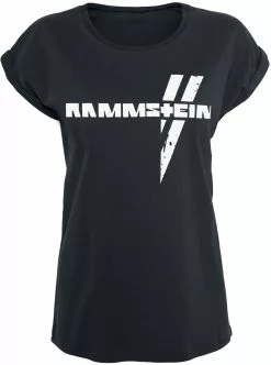 "White Bars" T-shirt Zwart Van Rammstein