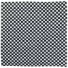 "Checkerboard" Bandana Zwart-wit Van Rock Daddy