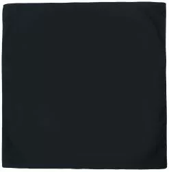 "Black Bandana" Bandana Zwart Van Rock Daddy