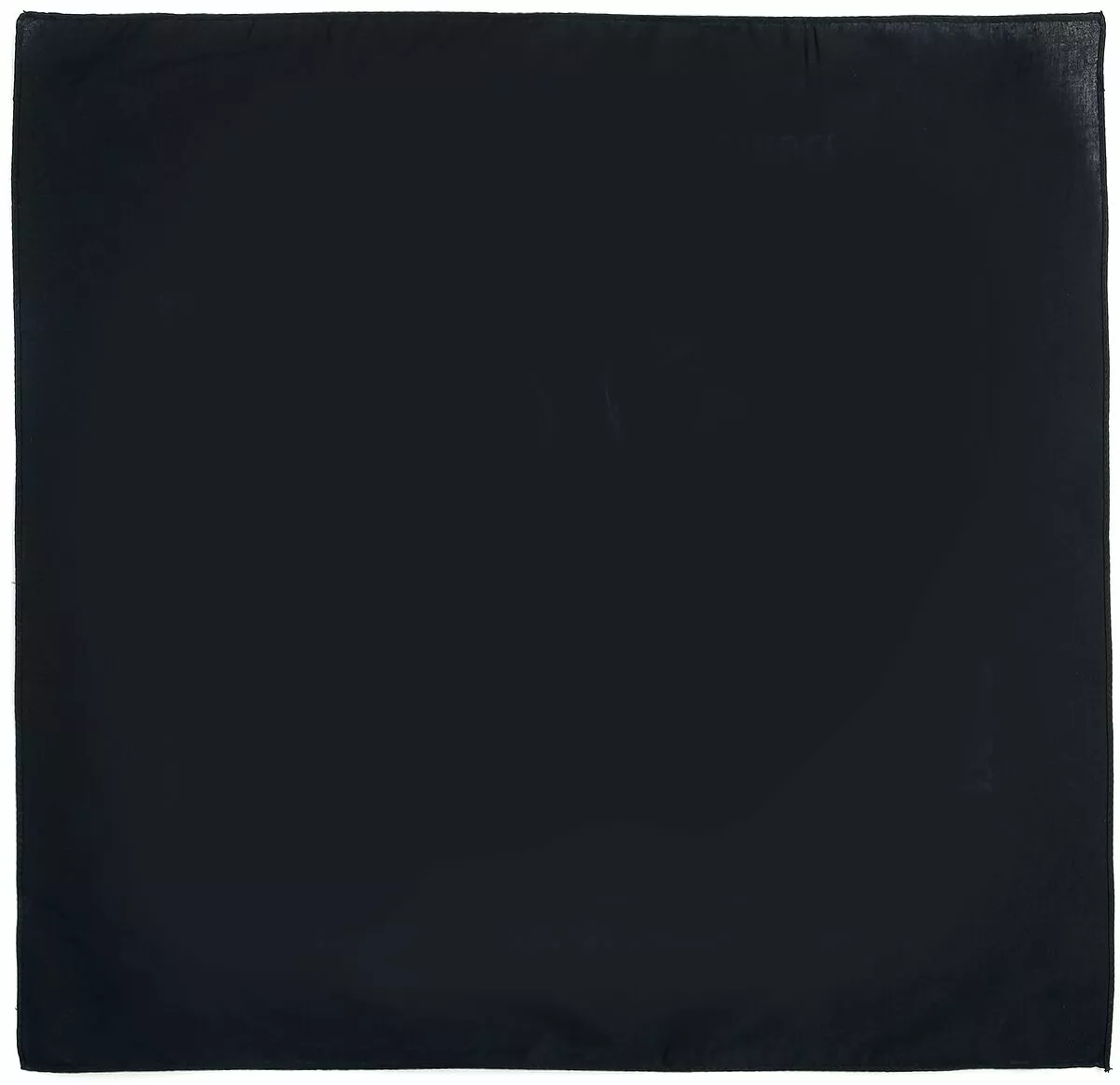 "Black Bandana" Bandana Zwart Van Rock Daddy - Afbeelding 2