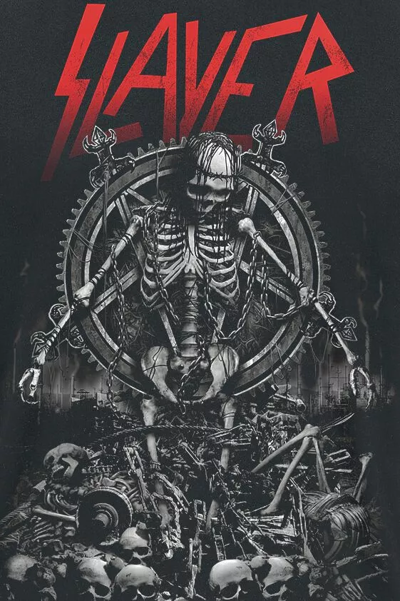 "The Lost" T-shirt Zwart Van Slayer - Afbeelding 3