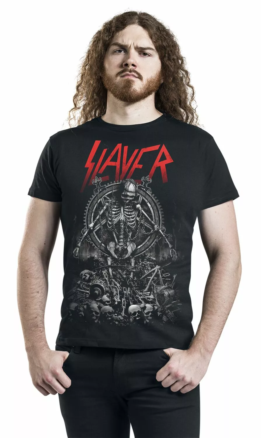 "The Lost" T-shirt Zwart Van Slayer - Afbeelding 4