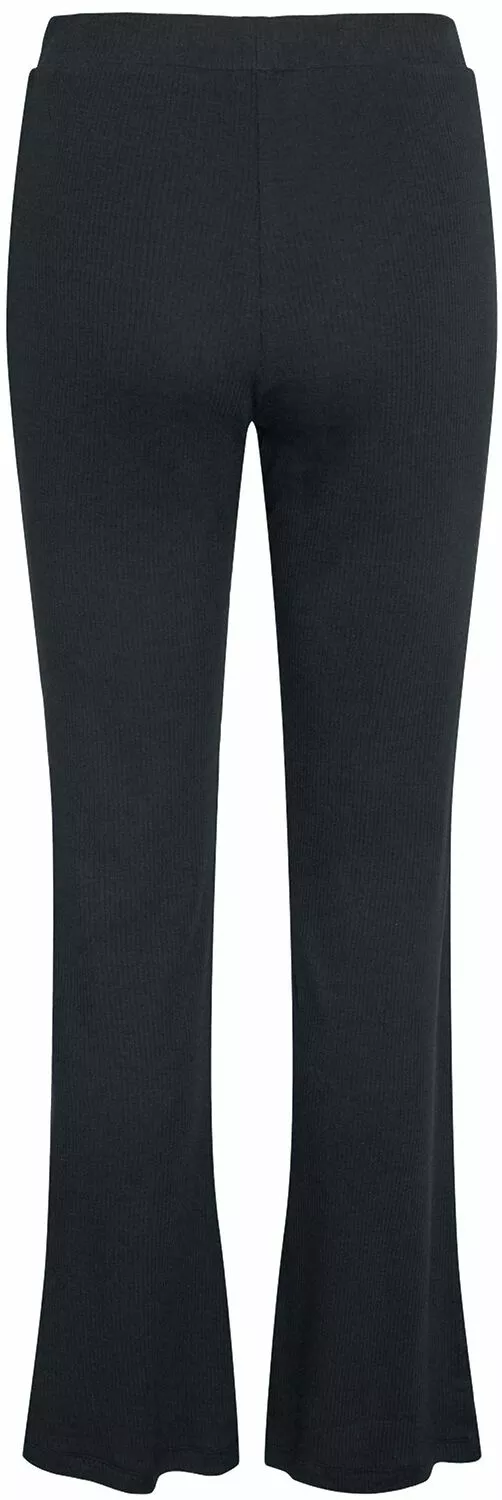 "Pasa Flared Trousers" Stoffen Broeken Zwart Van Noisy May - Afbeelding 3