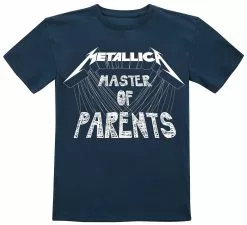 "Kids - Master Of Parents" T-shirt Navy Van Metallica