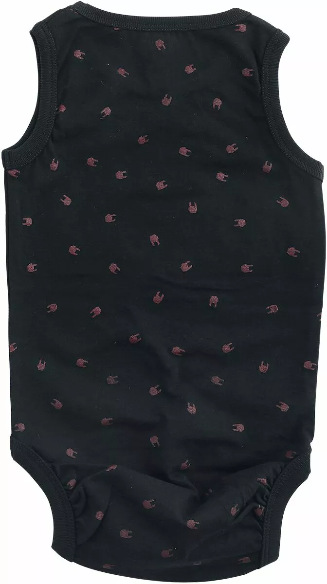 EMP Basic Collection "Baby Set Van Drie Grijze/zwarte Rompertjes" Body Grijs-zwart Van Large - Afbeelding 8