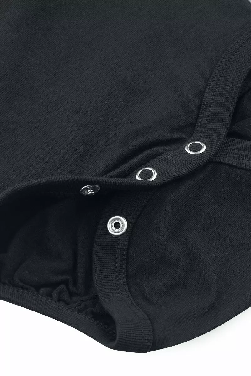 EMP Basic Collection "Baby Set Van Drie Grijze/zwarte Rompertjes" Body Grijs-zwart Van Large - Afbeelding 9