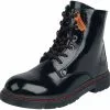 "Black Patent PU Boots" Kinderlaarzen Zwart Van Dockers By Gerli