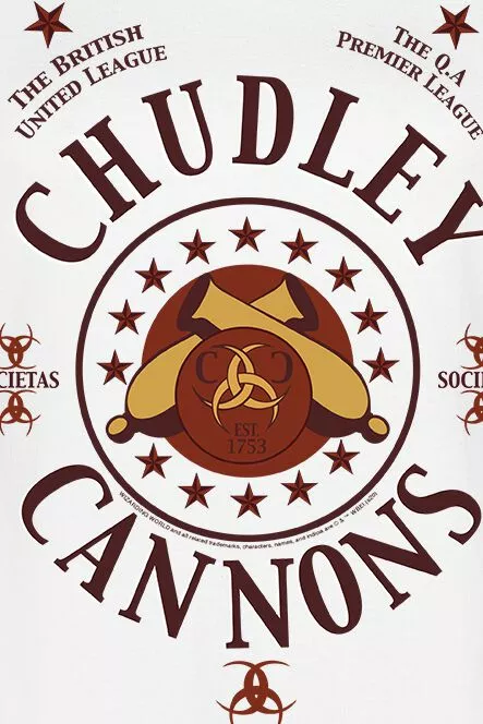 "Chudley Cannons" T-shirt Wit Van Harry Potter - Afbeelding 2