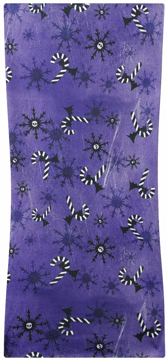 "Gothmas Candy" Tunnelsjaal Lila Van Alchemy England - Afbeelding 2