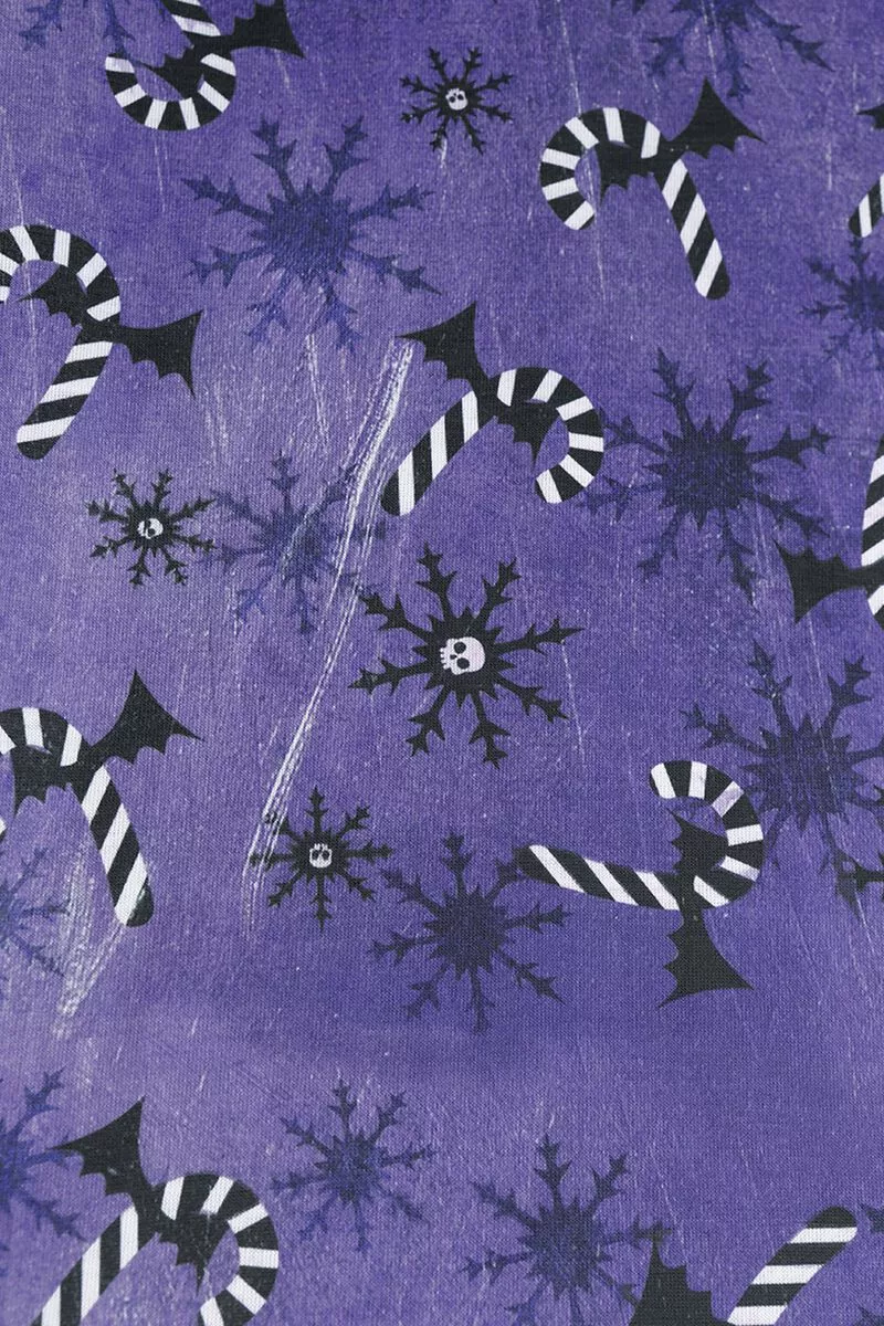 "Gothmas Candy" Tunnelsjaal Lila Van Alchemy England - Afbeelding 3