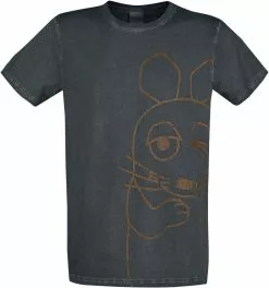 "Silhouette" T-shirt Zwart Van Die Sendung Mit Der Maus