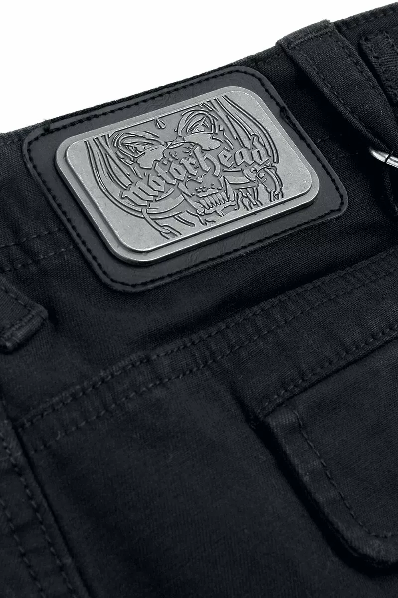 "EMP Signature Collection" Korte Broek Zwart Van Motörhead - Afbeelding 6
