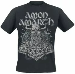 "Skullship" T-shirt Zwart Van Amon Amarth