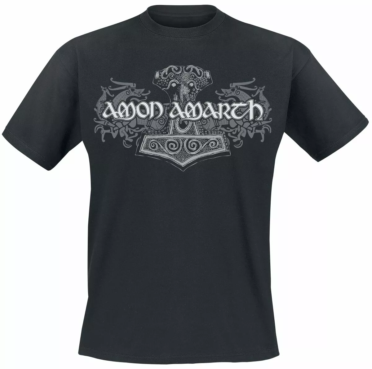 "Viking Horses" T-shirt Zwart Van Amon Amarth
