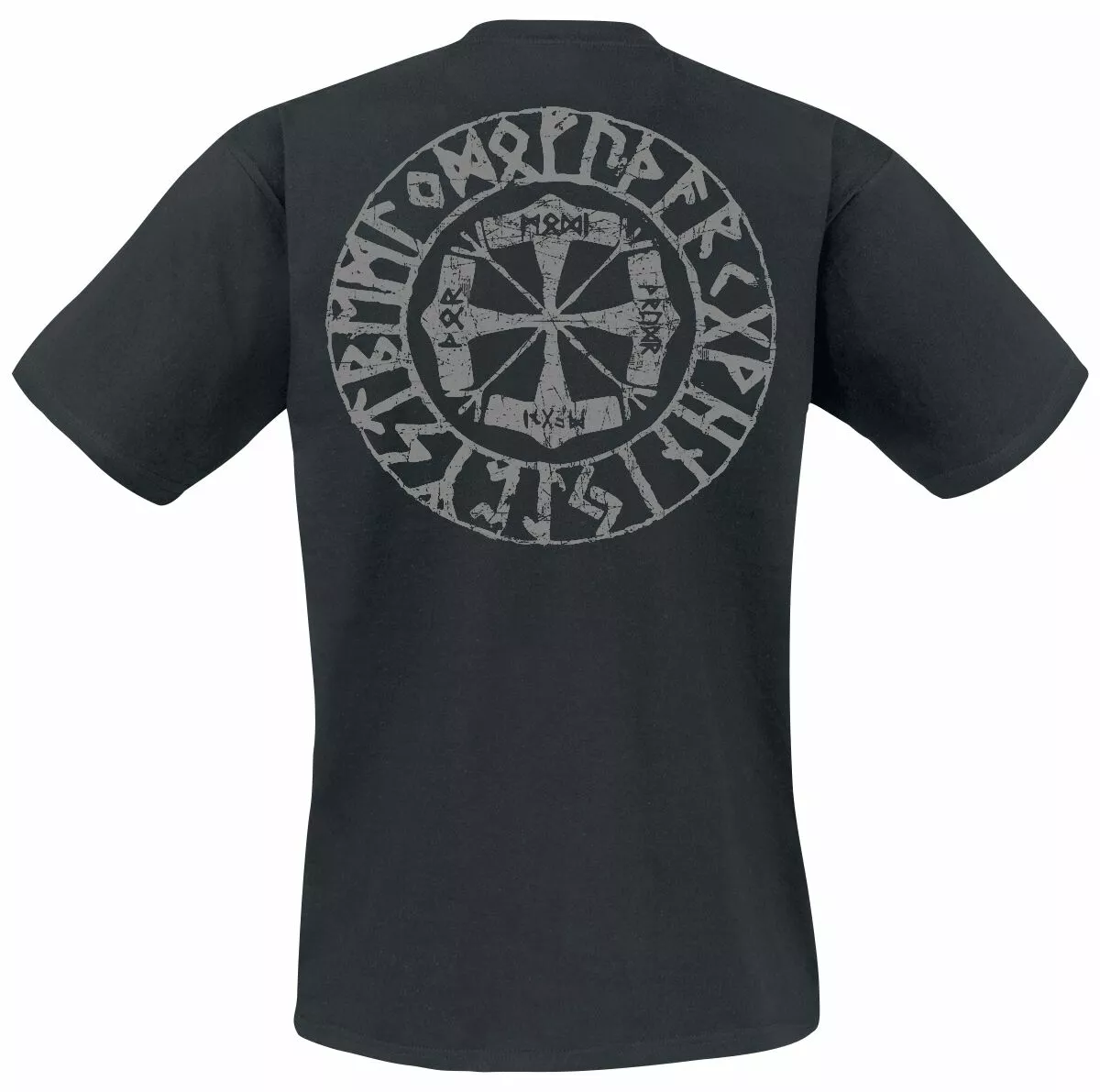 "Viking Horses" T-shirt Zwart Van Amon Amarth - Afbeelding 2