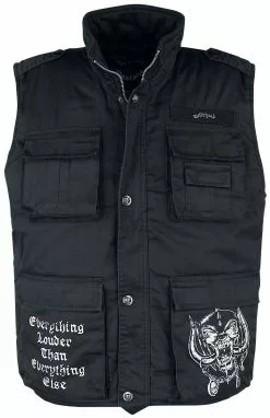 "Brandit Bastards - Ranger Vest" Vest Zwart Van Motörhead