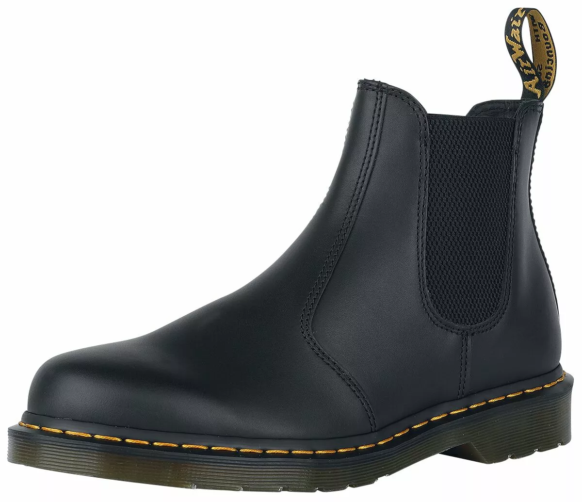 "2976 Black Nappa" Laars Zwart Van Dr. Martens