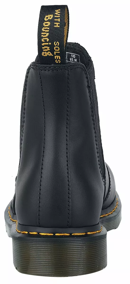 "2976 Black Nappa" Laars Zwart Van Dr. Martens - Afbeelding 2
