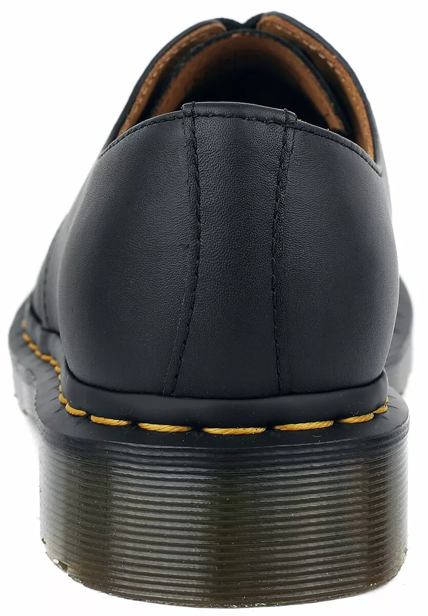 "1461 Black Nappa" Schoenen Met Veters Zwart Van Dr. Martens - Afbeelding 2