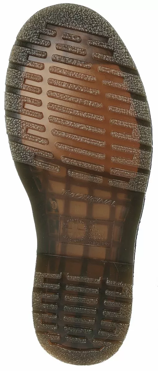 "1461 Black Nappa" Schoenen Met Veters Zwart Van Dr. Martens - Afbeelding 5