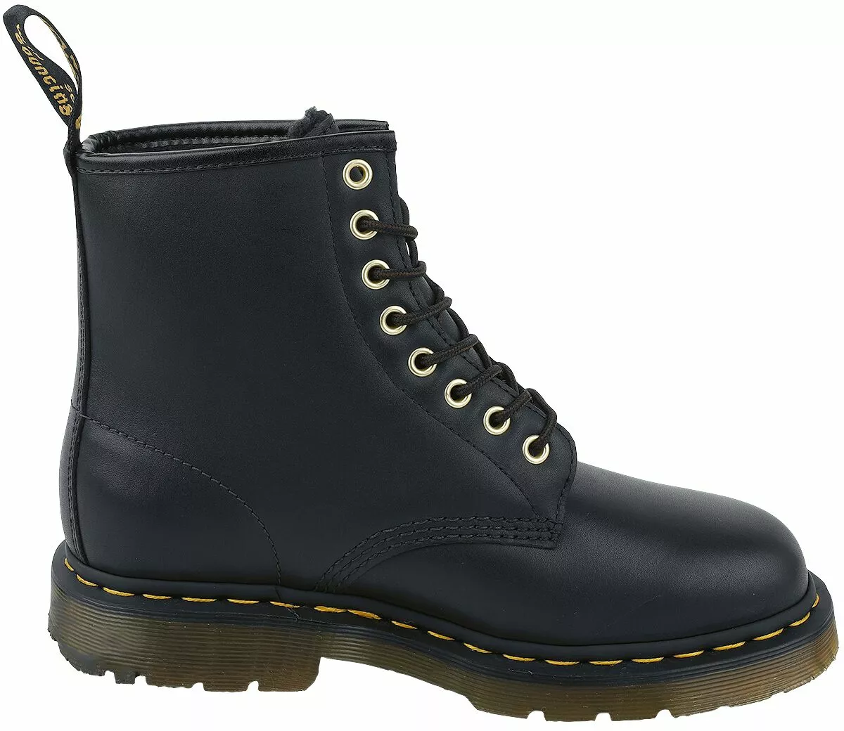 "1460 Black Blizzard" Laars Zwart Van Dr. Martens - Afbeelding 3