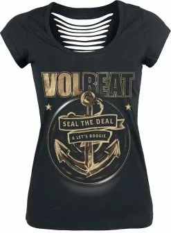 "Anchor" T-shirt Zwart Van Volbeat