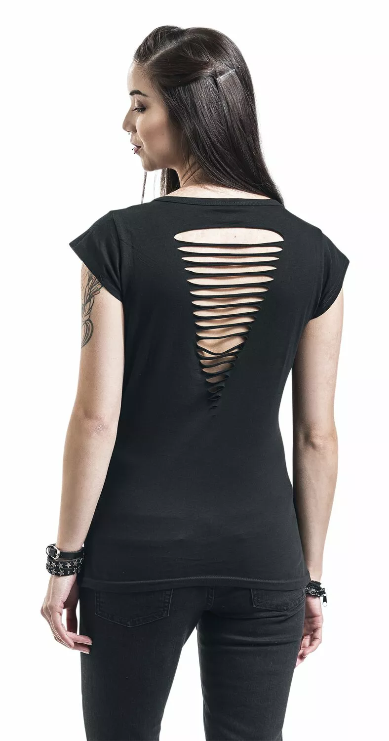 "Anchor" T-shirt Zwart Van Volbeat - Afbeelding 5