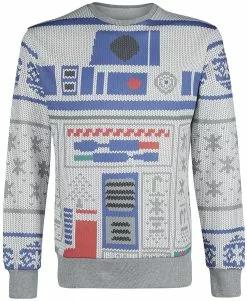"Christmas Sweater - R2D2" Kersttrui Meerkleurig Van Star Wars