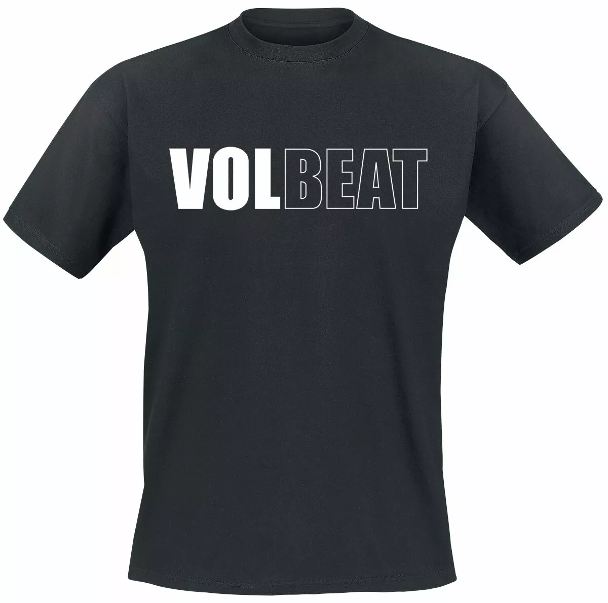 "Logo" T-shirt Zwart Van Volbeat