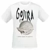 "Whale From Mars" T-shirt Wit Van Gojira