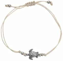 "Tortoise" Enkelketting Zilverkleurig Van EtNox