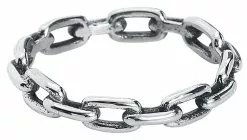 "Chain" Ring Zilverkleurig Van EtNox