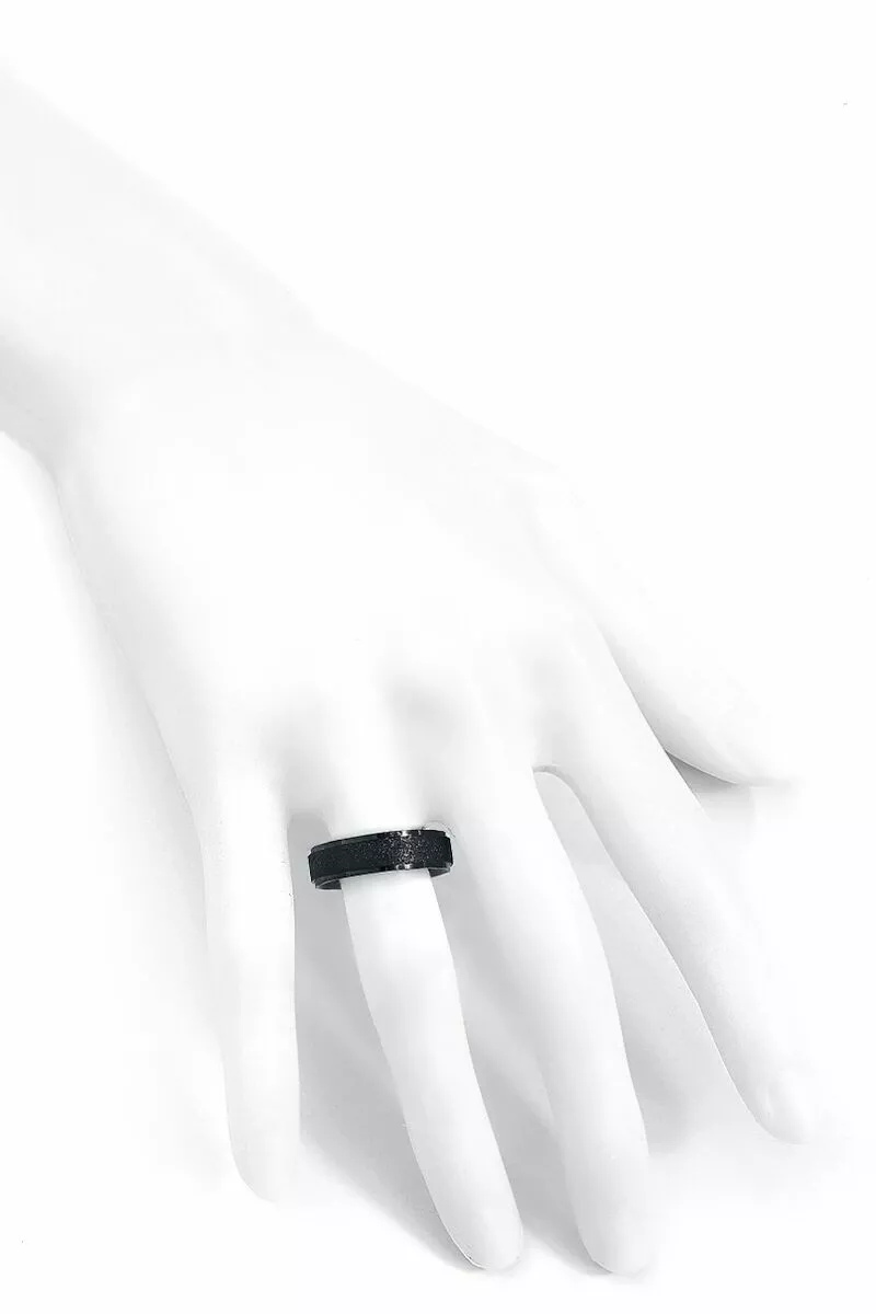 "Black Diamond" Ring Zwart Van EtNox - Afbeelding 3