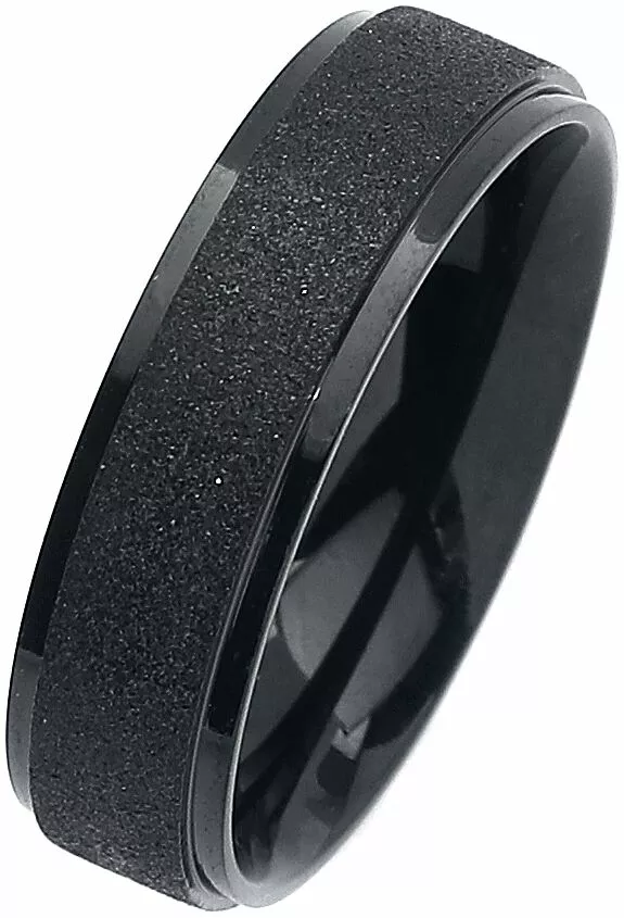 "Black Diamond" Ring Zwart Van EtNox - Afbeelding 4