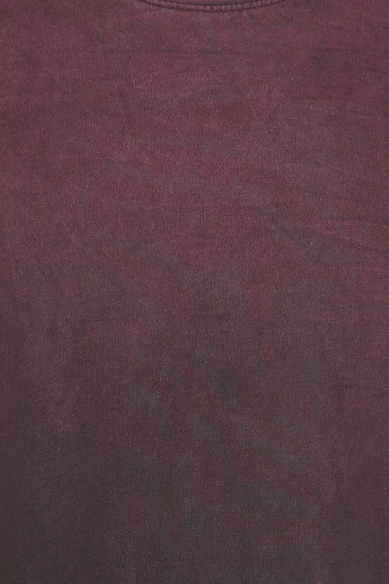 "Man's Sweat Shirt Joe" Sweatshirts Wijnrood Van Outer Vision - Afbeelding 3