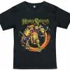 "Metal-Kids - Rock 'n Rarr" T-shirt Zwart Van Heavysaurus